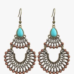 Blue Drop Handcraft Earrings