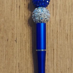 Pen blue - crystal (plain logo)