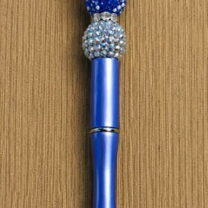 Pen light blue - crystal (plain logo)
